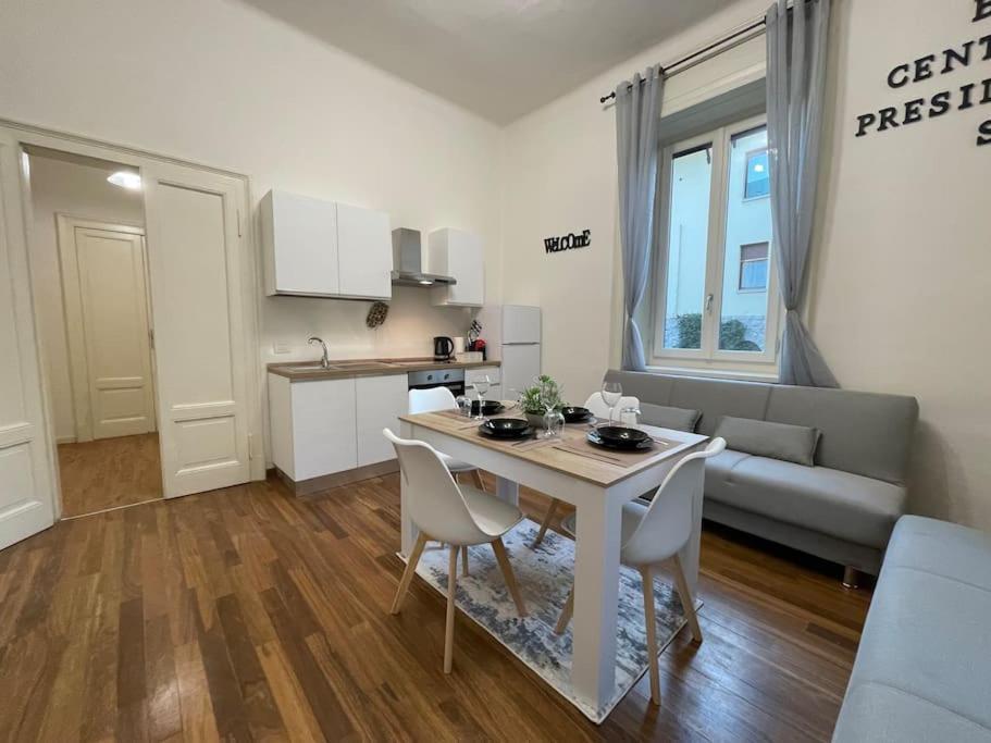 Bg Central President Suite Con Parcheggio - Vista Citta Alta بيرغامو المظهر الخارجي الصورة
